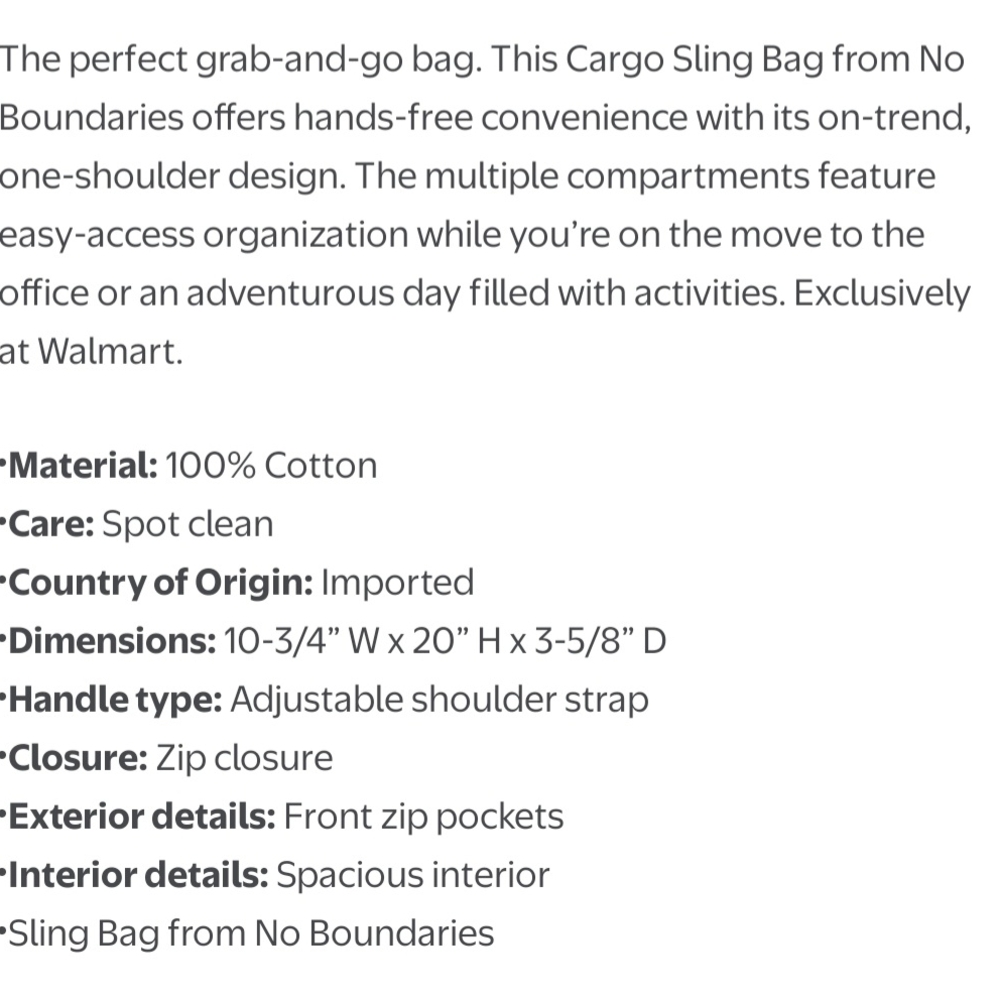 Black Sunflower Sling Backpack - Picture 3 of 8